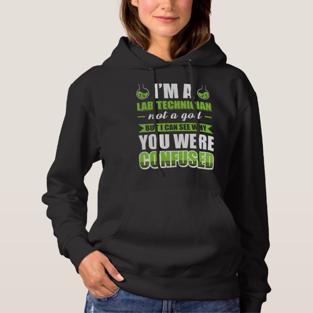 Lab Week Lab Tech Science Medical Technologist Gee Hoodie (Front)