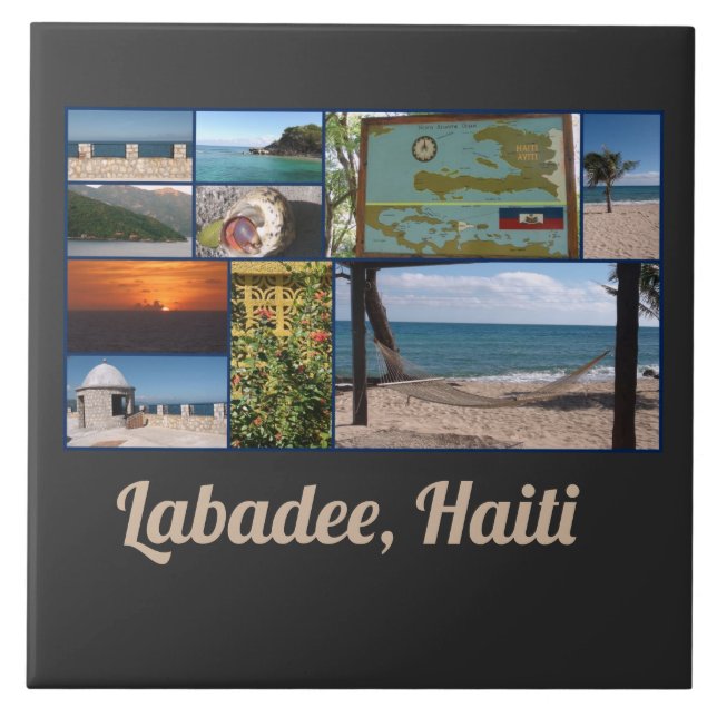 Labadee, Haiti Ceramic Tile (Front)