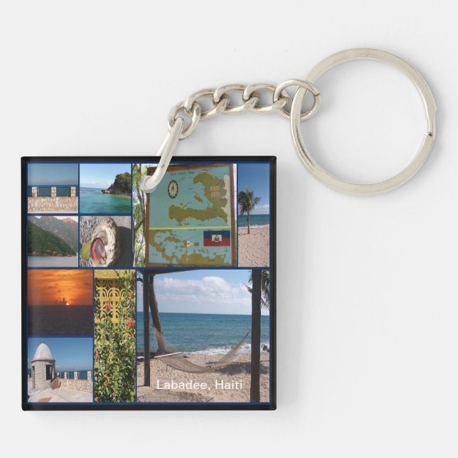 Labadee, Haiti Key Ring (Back)