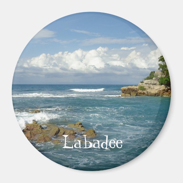 Labadee Seascape Custom Magnet (Front)
