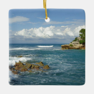 Labadie Seascape Custom Dated Ceramic Ornament