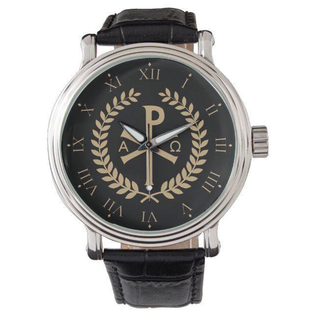 Labarum - Chi Rho - Roman Imperial Standard Watch (Front)