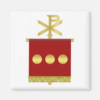 Labarum with Chi Rho Magnet