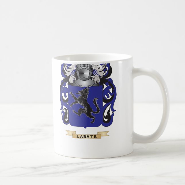 Labate Coat of Arms (Family Crest) Coffee Mug (Right)