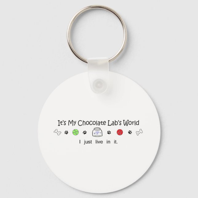 LabChoco Key Ring (Front)