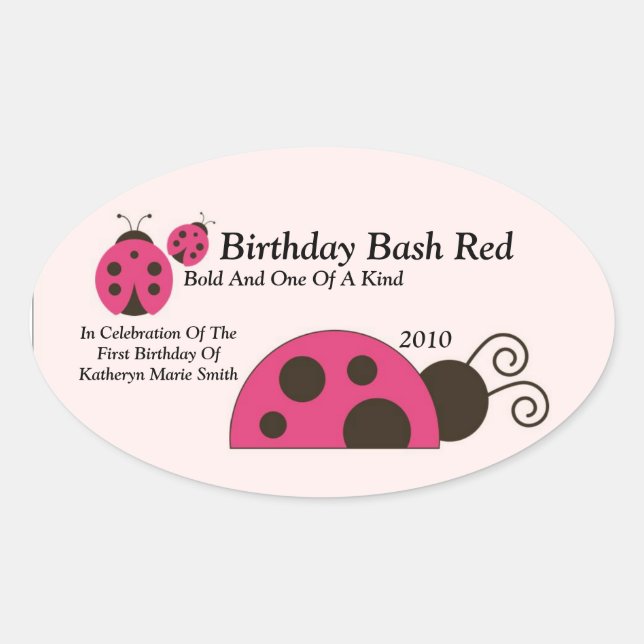 Labdybug Wine Label (Front)