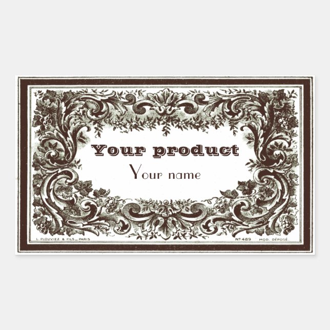 Label 1 Gram (Front)