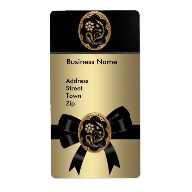 Label Business Labels Stickers large Size (Front)