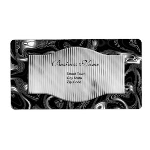 Label Elegant Business Labels Stickers large Size