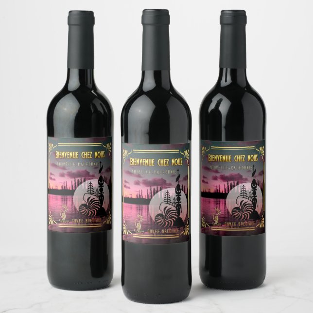 Label For Wine Bottles Batch of Labels (Bottles)