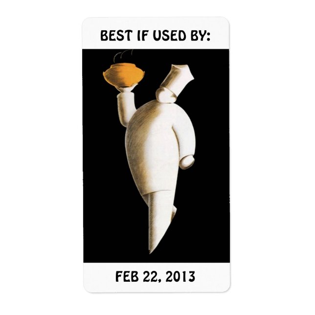 Label Home Canning Baking Gifts w/ BEST IF USED BY (Front)