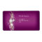 Label Plum White Gold Diamond Address