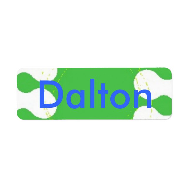 Label Return Address Label (Front)