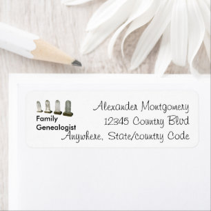 Label - return - Headstones Return Address Label