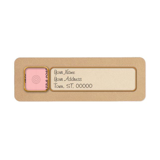 Label - Return - Portrait Return Address Label (Front)
