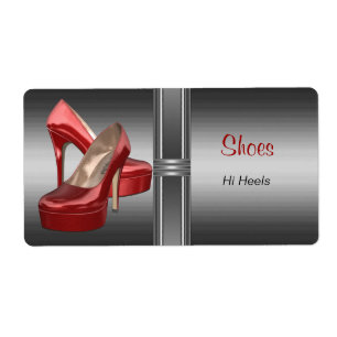 Label Shoe Box Labels Stickers Large Size
