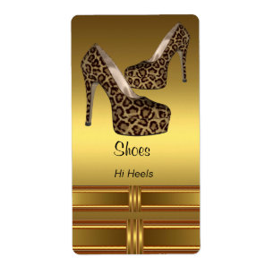 Label Shoe Box Labels Stickers Large Size