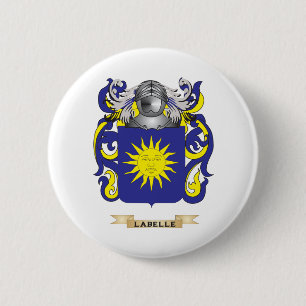 Labelle Coat of Arms (Family Crest) 6 Cm Round Badge