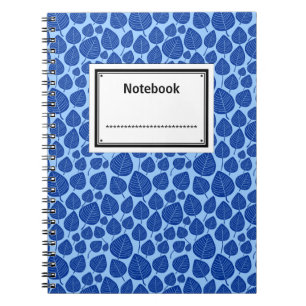 Labelled - Shades of Blue Notebook