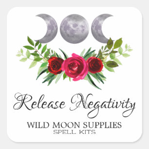 Labels For Crystal Candle Business