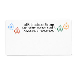 Labels - Holiday Shipping Label