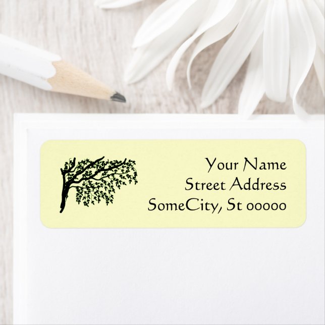 Labels, Return - Weeping Branches Address Label (Insitu)