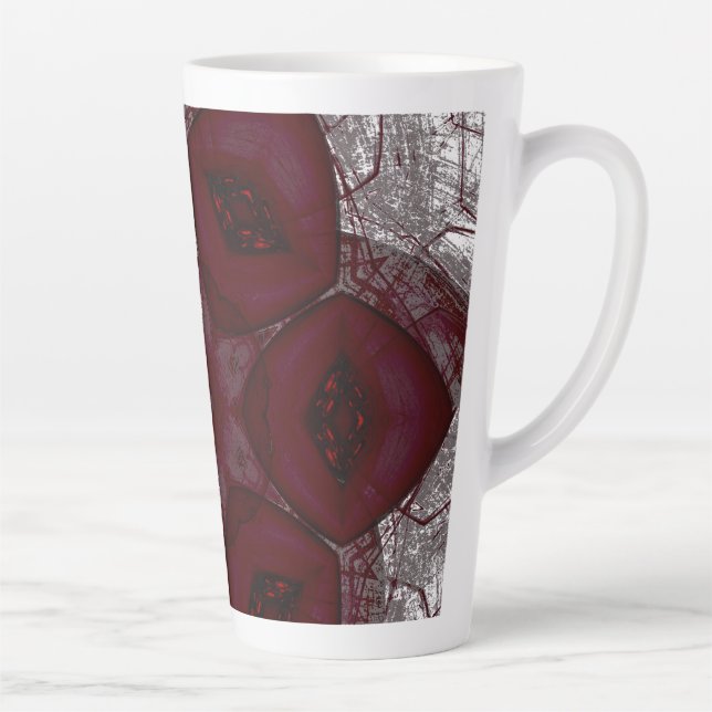 Labia Fluer Prem Mandal Latte Mug (Right)