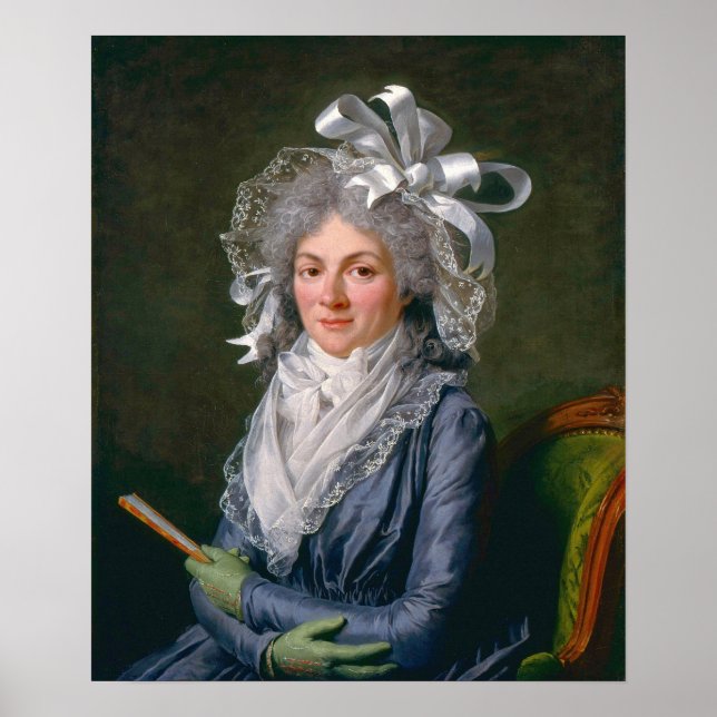 Labille-Guiard - Madame De Genlis Poster (Front)