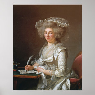 Labille-Guiard - Portrait Of A Woman Poster