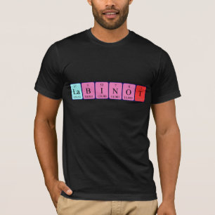 Labinot periodic table name shirt
