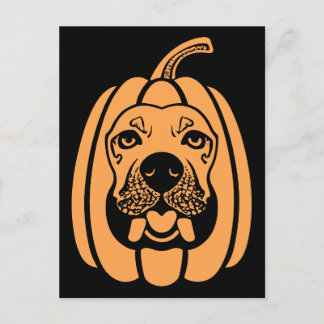 Labkin Dog Pumpkin gravity falls halloween snoopy Holiday Postcard