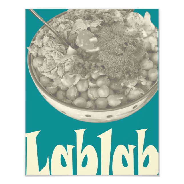 Lablabi & Famous Tunisian Foods Poster (Front)