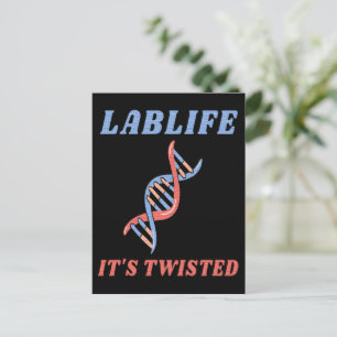 LABLIFE IT'S TWISTED - TWISTED DNA POSTCARD
