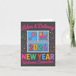 Labor & Delivery 2026 New Year Welcome Committ Card
