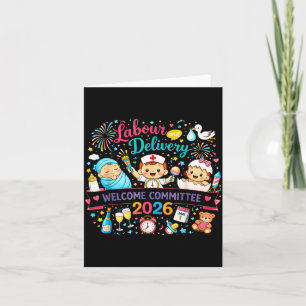 Labor &amp; Delivery 2026 New Year Welcome Committ Card