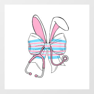 Labor And Delivery Nurse Easter Bunny Ears Baby Bl