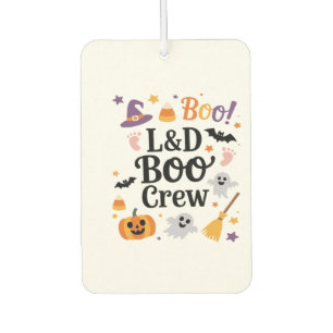 Labor and Delivery Nurse Halloween Pumpkin Ghost A Car Air Freshener