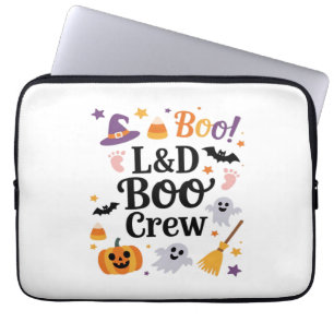 Labor and Delivery Nurse Halloween Pumpkin Ghost A Laptop Sleeve