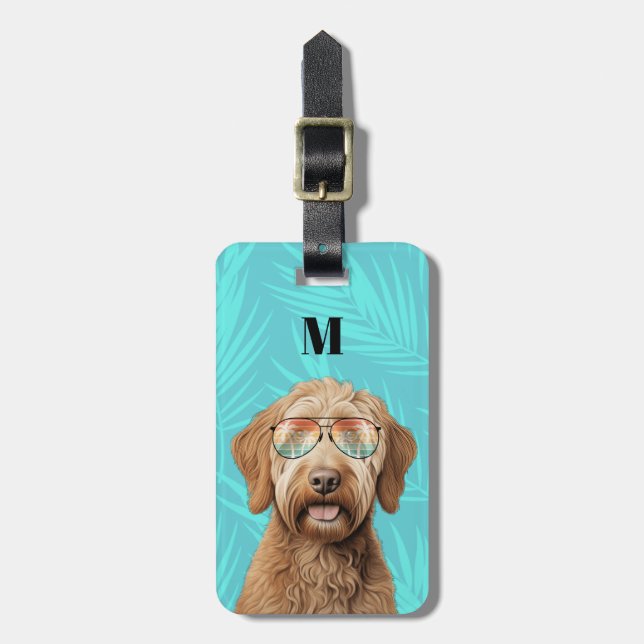 Laboradoodle Luggage Tag (Front Vertical)