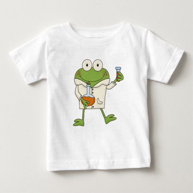 Laboratory Frog Baby T-Shirt (Front)