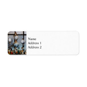 Laboratory Glassware Return Address Label