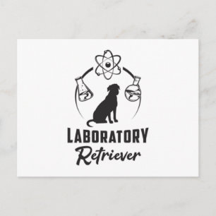 Laboratory Labrador Retriever Dog Lover Funny Gift Postcard