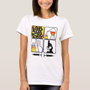 LABORATORY LOGO 4 SQUARE - LAB ICONS T-Shirt