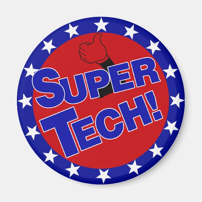 LABORATORY SUPER TECH! MAGNET (Front)