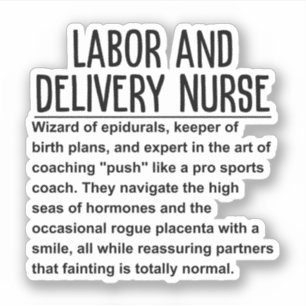 Labour and delivery nurse