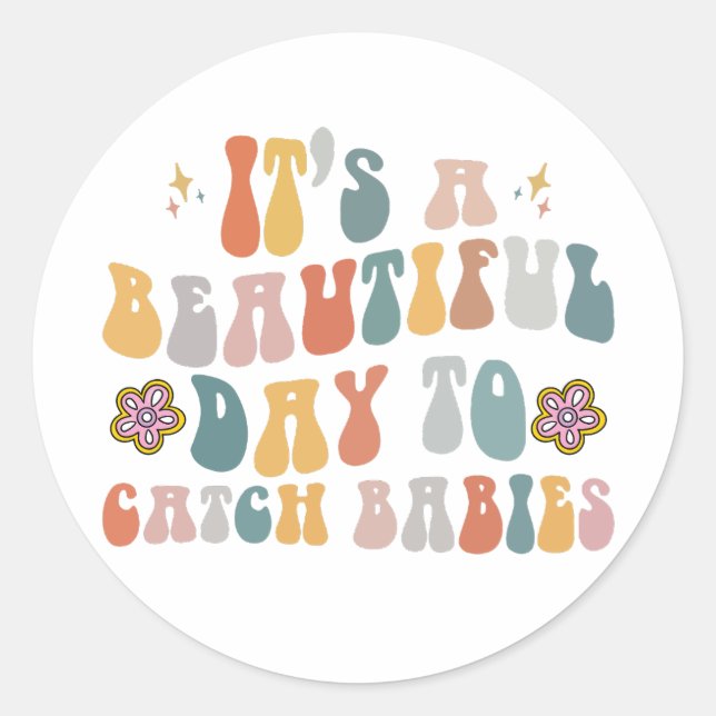 Labour and Delivery Nurse Graduation L&D Nurse  Classic Round Sticker (Front)