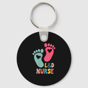 Labour And Delivery Nurse Tee L&amp;d Shirt - Labo Key Ring