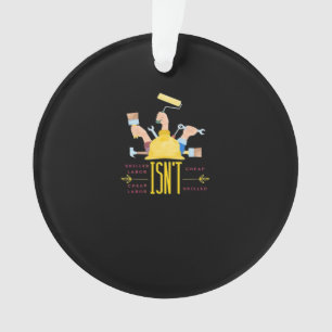 Labour Art Design Classic - Skilled Labour Isn’t C Ornament
