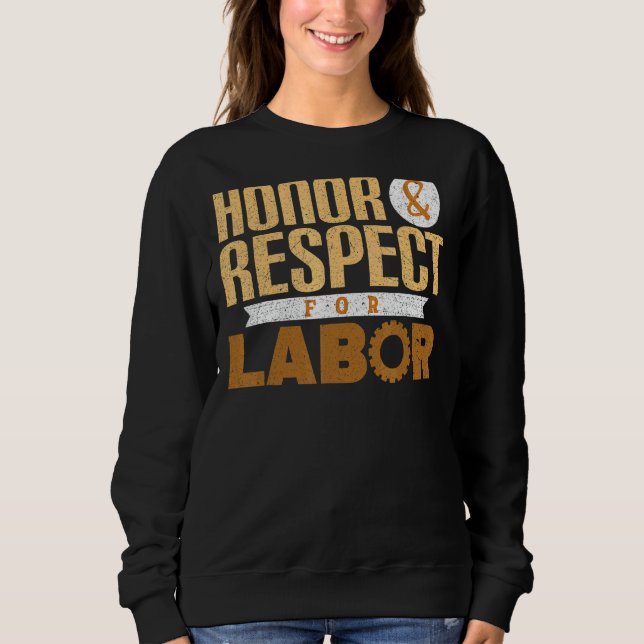 Labour Day 3 Sweatshirt (Front)