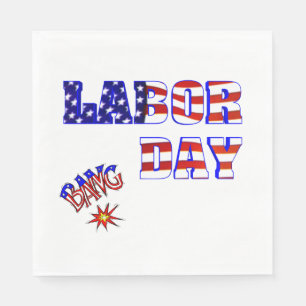 Labour Day Bang - Napkin